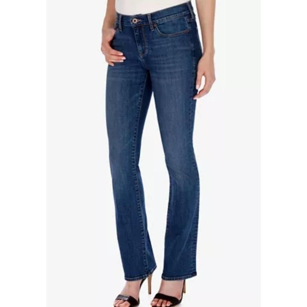 Lucky Brand Sweet N Low Bootcut Jeans Dark Wash Low Rise Size 12/31 Regular